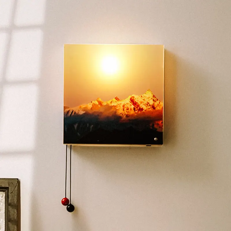 Kinetic Sunrise Sunset Wall Lamp Adjustable Dual Pull Ropes Night Light Bedroom Bedside Cafe Satmosphere Decorative Wall Sconces
Kinetic Sunrise Sunset Wall Lamp Adjustable Dual Pull Ropes Night Light Bedroom Bedside Cafe Satmosphere Decorative Wall Sconces