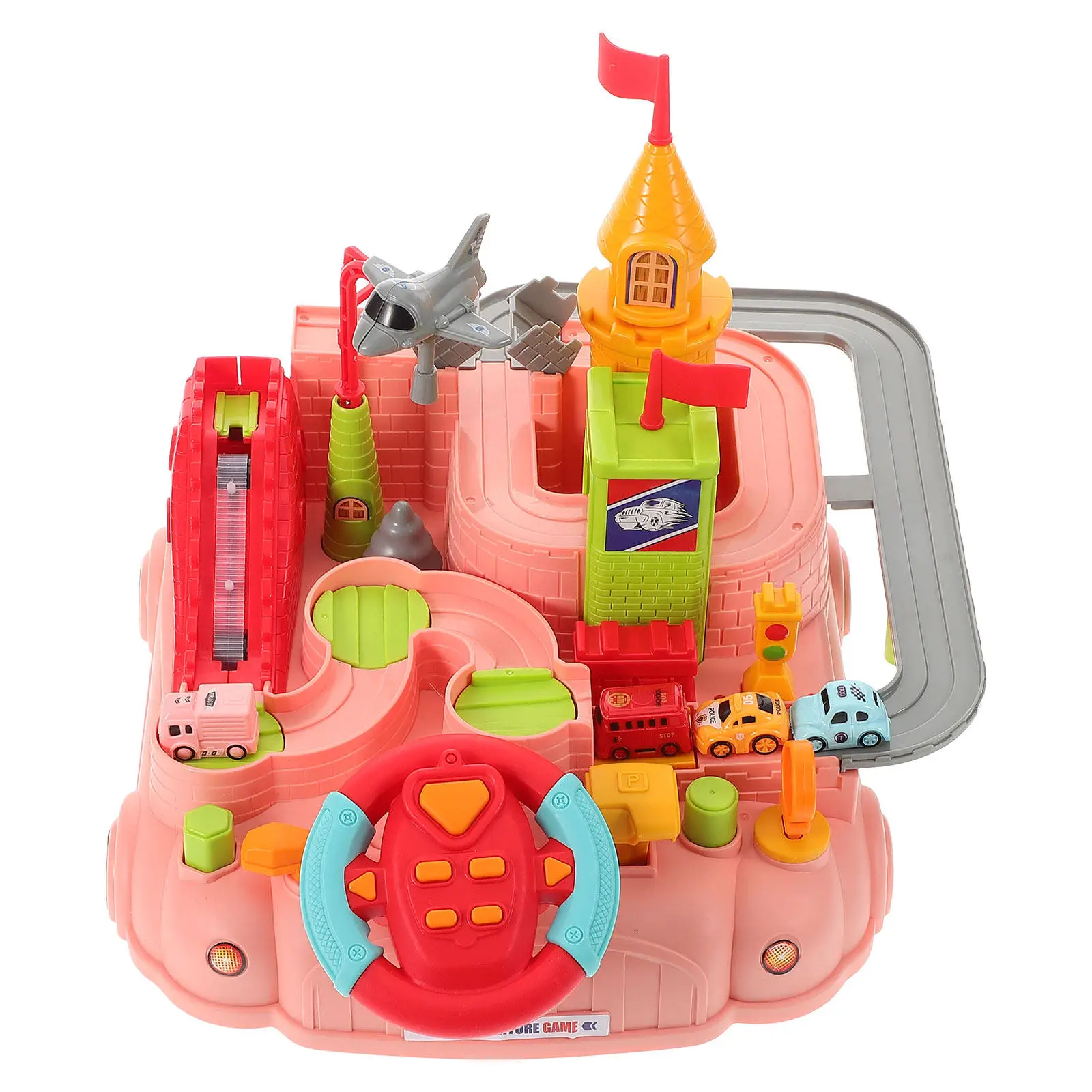 1Set Kids Car Track Adventure Set Bright Color Parking Lot Theme Race Track for Toddlers Indoor Play Fine Motor Skill
1Set Kids Car Track Adventure Set Bright Color Parking Lot Theme Race Track for Toddlers Indoor Play Fine Motor Skill