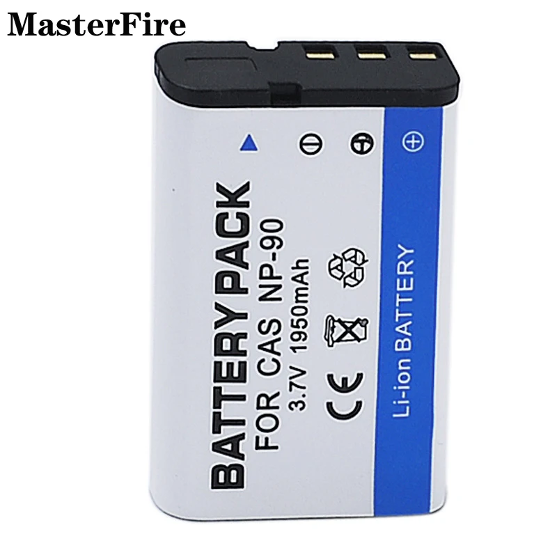 10x 3.7V 1950mah Rechargeable Battery NP-90 NP90 CNP-90 for Casio Exilim EX-H10, EX-FH100, EX-H20G, EX-FH100BK, EX-H15 Batteries
10x 3.7V 1950mah Rechargeable Battery NP-90 NP90 CNP-90 for Casio Exilim EX-H10, EX-FH100, EX-H20G, EX-FH100BK, EX-H15 Batteries