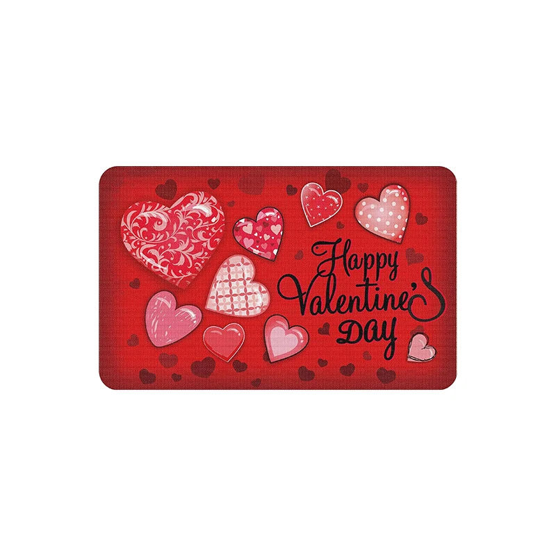 Valentine's Day Rugs Heart Letter Bath Front Door Mat Water Absorbent Non-Slip Mats for Party Holiday Decor
Valentine's Day Rugs Heart Letter Bath Front Door Mat Water Absorbent Non-Slip Mats for Party Holiday Decor