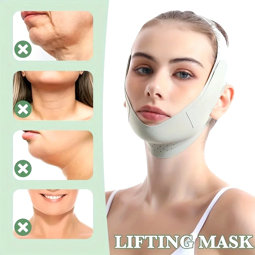 Reusable Face Slimming Bandage V Line Face Shaper Women Chin Cheek Lift Up Belt Facial Massage Strap Face Skin Care Beauty Tools
Reusable Face Slimming Bandage V Line Face Shaper Women Chin Cheek Lift Up Belt Facial Massage Strap Face Skin Care Beauty Tools