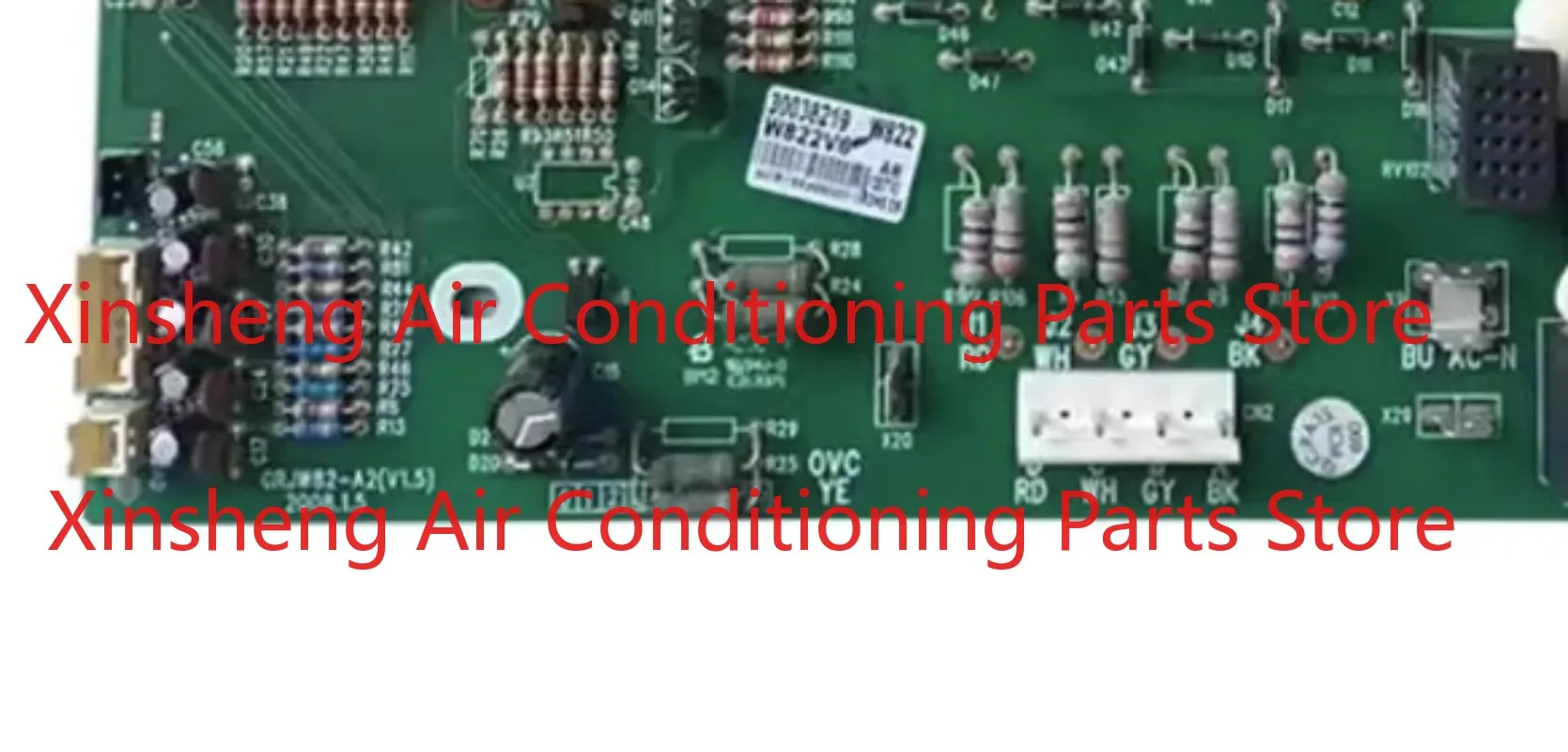 Applicable to Gree central air conditioning accessories motherboard 30038219 W822 computer board GRJW82-A2 control board
Applicable to Gree central air conditioning accessories motherboard 30038219 W822 computer board GRJW82-A2 control board