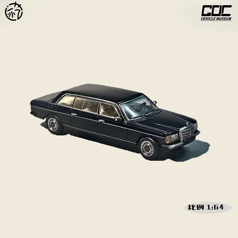 GOC&JiYi Diecast 1:64 Scale 230E Extended Limousine W123 Alloy Car Model Static Collection Decorated Holiday Gifts Toys
GOC&JiYi Diecast 1:64 Scale 230E Extended Limousine W123 Alloy Car Model Static Collection Decorated Holiday Gifts Toys