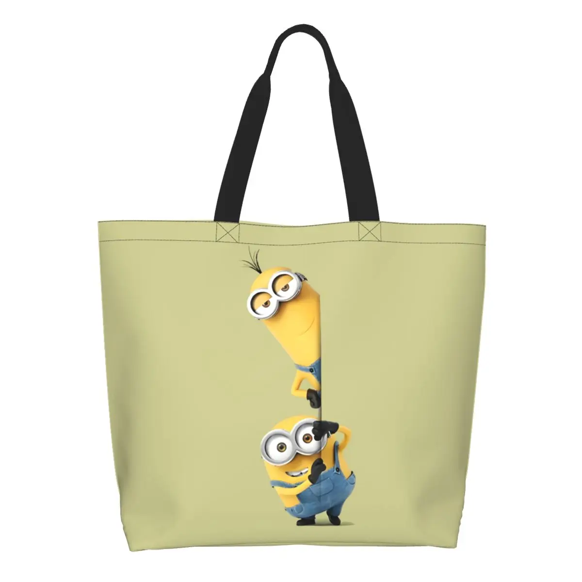 Сумка-тоут M-Minions с забавным принтом на заказ, портативная парусиновая сумка-шоппер на плечо, милая сумка с героями мультфильмов
Сумка-тоут M-Minions с забавным принтом на заказ, портативная парусиновая сумка-шоппер на плечо, милая сумка с героями мультфильмов