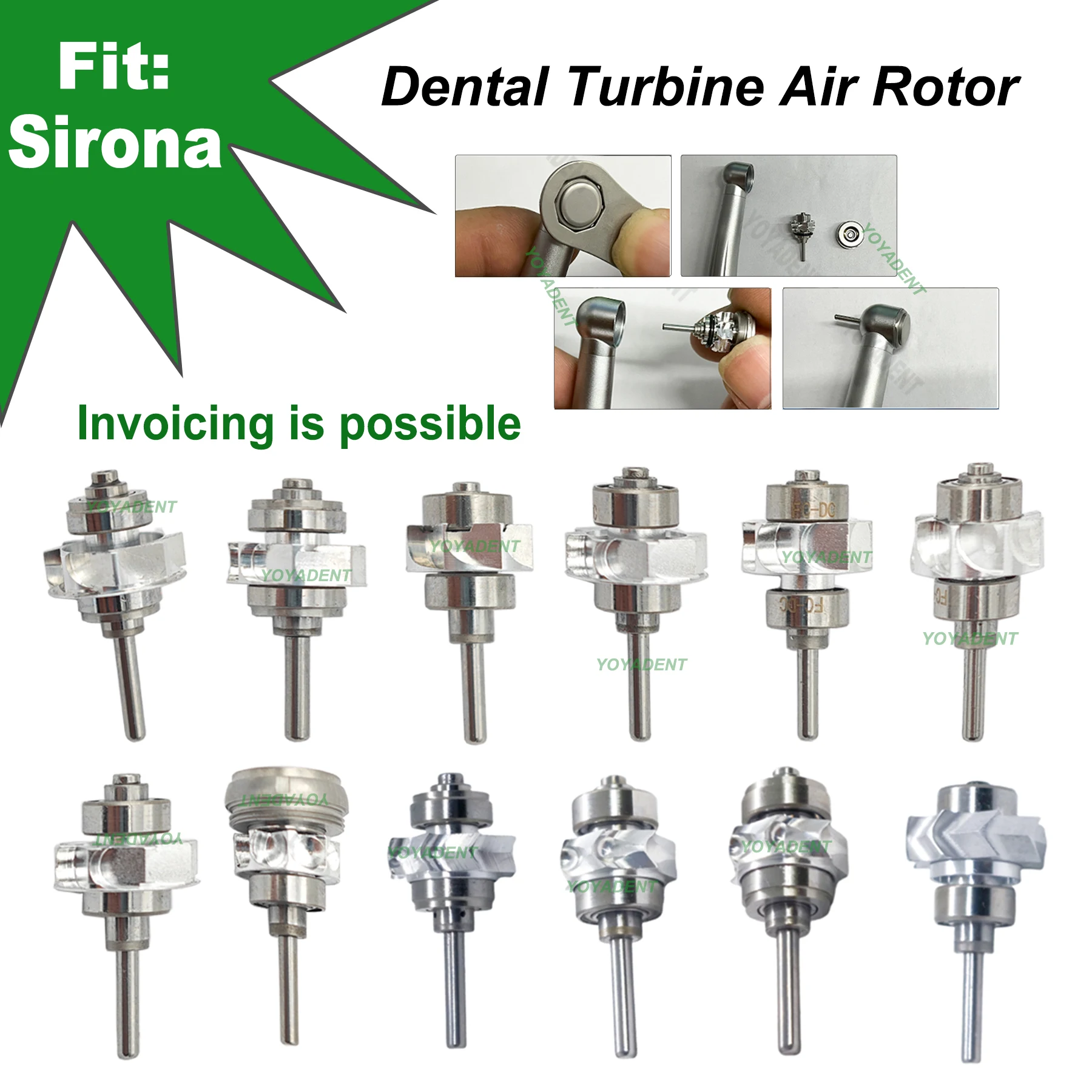 For Sirona T2 T3 T4 Dental Turbine Rotor Air Cartridge For old style/new High Speed Handpiece Dentistry Accessories
For Sirona T2 T3 T4 Dental Turbine Rotor Air Cartridge For old style/new High Speed Handpiece Dentistry Accessories