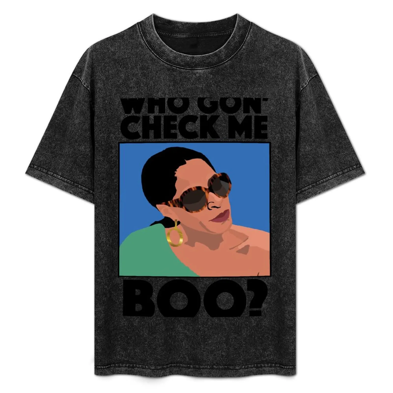SHEREE WHITFIELD|Who Gon Check Me Boo|RHOA (Real Housewives of Atlanta) T-Shirt Retro Style Print Casual Top
SHEREE WHITFIELD|Who Gon Check Me Boo|RHOA (Real Housewives of Atlanta) T-Shirt Retro Style Print Casual Top