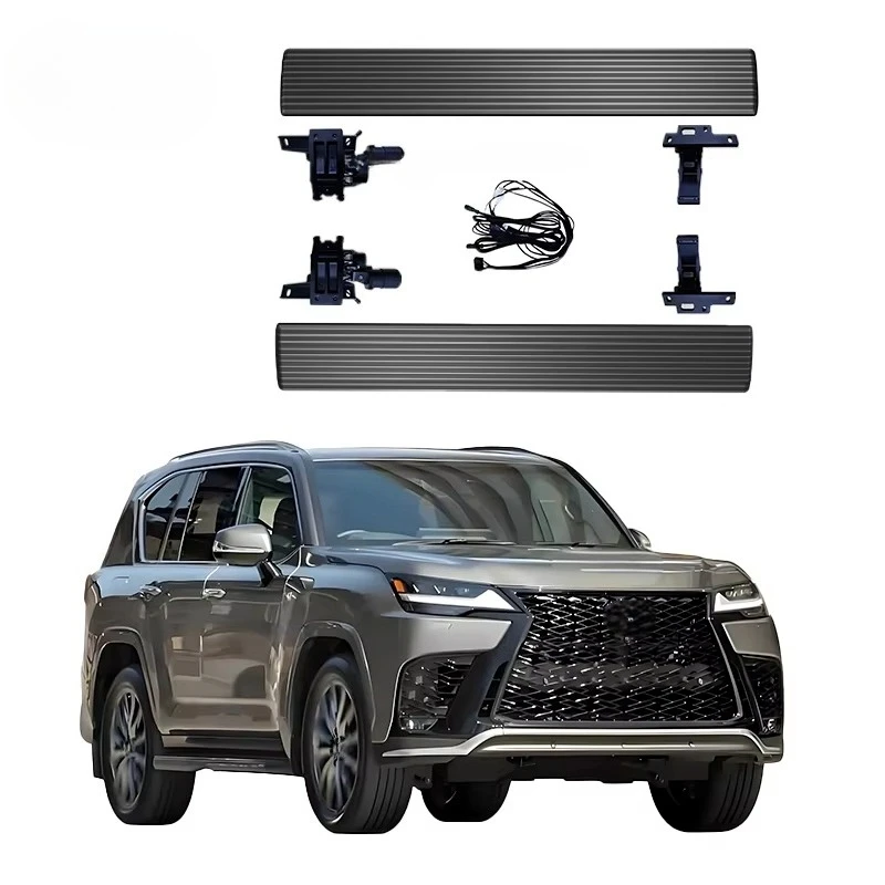 Retractable Side Steps LIUSH Automotive Intelligent Electric Pedal Folding Steps Deployable for Lex -us LX600 2020-2023
Retractable Side Steps LIUSH Automotive Intelligent Electric Pedal Folding Steps Deployable for Lex -us LX600 2020-2023