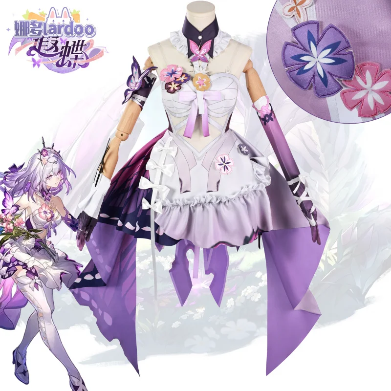 Lardoo Honkai Star Rail Castorice Cosplay Costume Dress Uniform Headwear Halloween Party for Women Girls Carnival Cos Props
Lardoo Honkai Star Rail Castorice Cosplay Costume Dress Uniform Headwear Halloween Party for Women Girls Carnival Cos Props