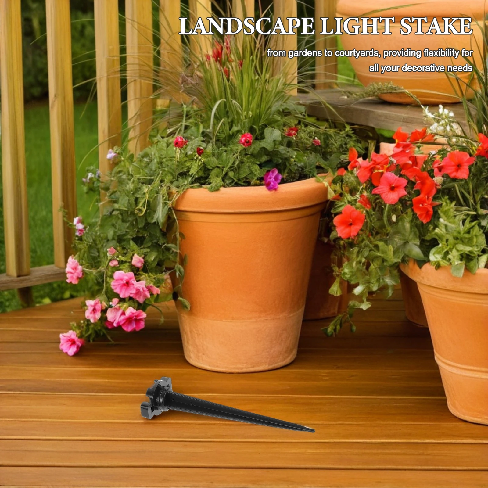 50 Pcs Garden Light Pile Driveway Marker Stakes Torch Spikes Supports Courtyard Lamp Post Ground Decorative Deck Holders
50 Pcs Garden Light Pile Driveway Marker Stakes Torch Spikes Supports Courtyard Lamp Post Ground Decorative Deck Holders