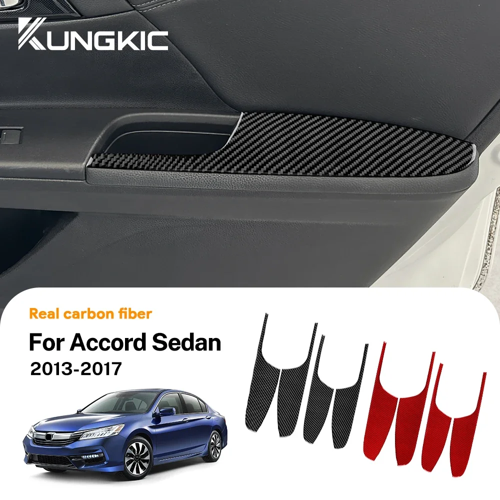 for Honda Accord Sedan 2013 2014 2015 2016 2017 Car Door Armrest Panel Real Soft Carbon Fiber Sticker LHD Interior Accessories
for Honda Accord Sedan 2013 2014 2015 2016 2017 Car Door Armrest Panel Real Soft Carbon Fiber Sticker LHD Interior Accessories
