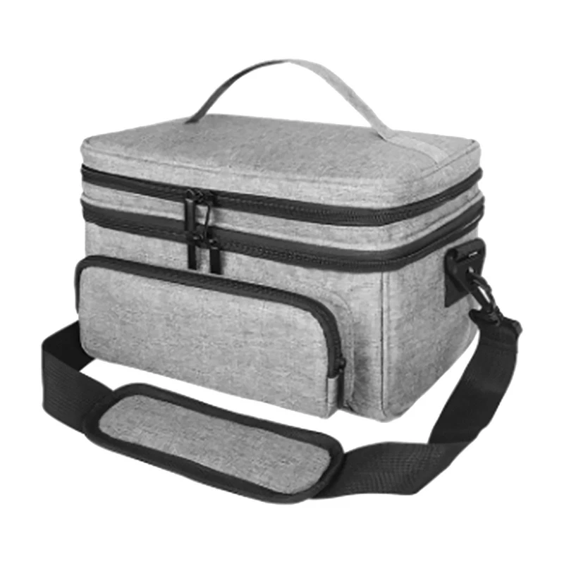 12PD Insulated Holder Bag With Transparency PVC Compartments Pills Bottle Bag
12PD Insulated Holder Bag With Transparency PVC Compartments Pills Bottle Bag