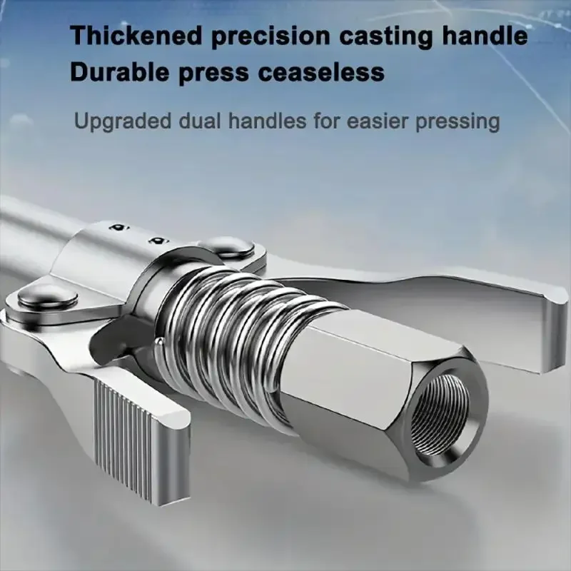 10000PSI High Pressure Grease Coupler Nozzle Hose Pump Syringe Grease NPT1/8 Adapter Brake Oil Change Tools Car Accessories
10000PSI High Pressure Grease Coupler Nozzle Hose Pump Syringe Grease NPT1/8 Adapter Brake Oil Change Tools Car Accessories