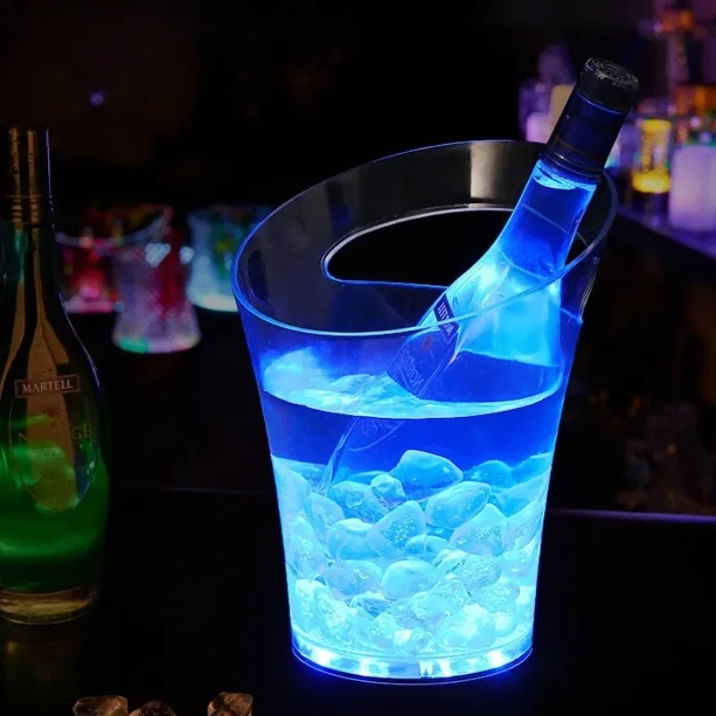 Rechargeable LED Champagne Ice Bucket, Break-Resistant Wine Tub, Glowing Ice Cube Beer Holder, Light-Up Bar KTV Chiller
Rechargeable LED Champagne Ice Bucket, Break-Resistant Wine Tub, Glowing Ice Cube Beer Holder, Light-Up Bar KTV Chiller