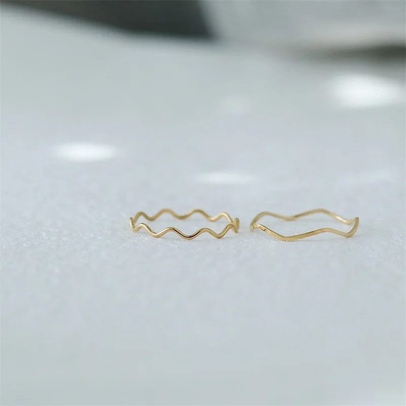 2023 Stainless Steel Dainty Thin Bold Rings Minimalist Wave Luxury Elegant Fashion Couple Rings For Women Tarnish Free Jewelry
2023 Stainless Steel Dainty Thin Bold Rings Minimalist Wave Luxury Elegant Fashion Couple Rings For Women Tarnish Free Jewelry