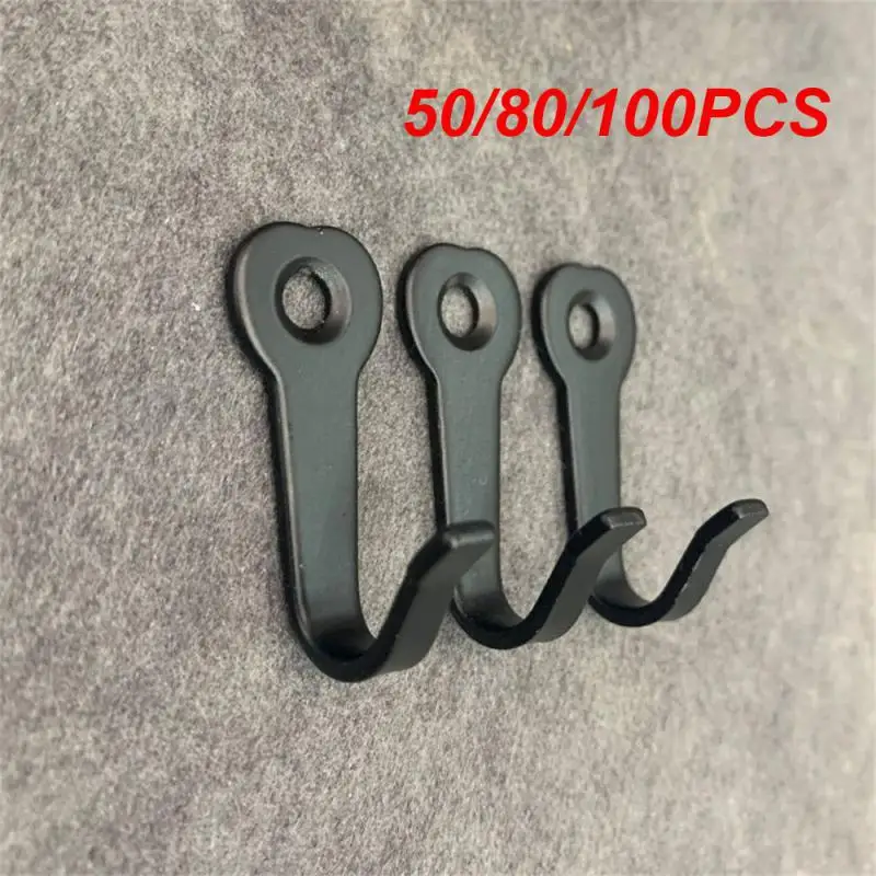 50/80/100PCS Hats Hooks Reusable Vintage Clothes Hook Bathroom Hook Cabinets Hooks High Quality Bedroom Hook Black
50/80/100PCS Hats Hooks Reusable Vintage Clothes Hook Bathroom Hook Cabinets Hooks High Quality Bedroom Hook Black