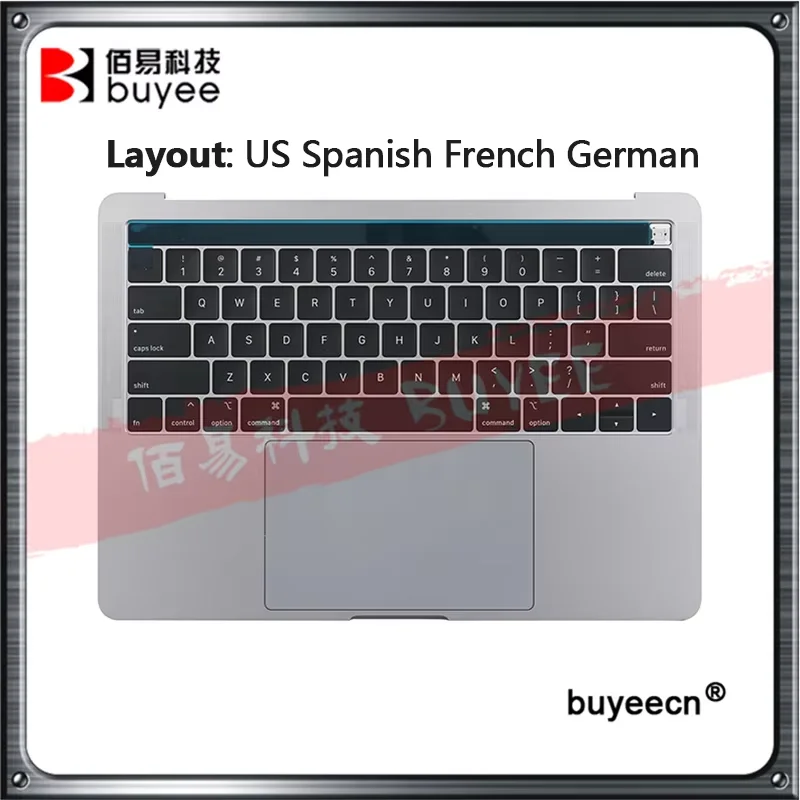 Оригинальный верхний чехол A1989 PalmRest для Macbook PRO Retina 13,3 дюйма A1989 США, Великобритания, RU, испанская, французская, немецкая клавиатура + трекпад, серая
Оригинальный верхний чехол A1989 PalmRest для Macbook PRO Retina 13,3 дюйма A1989 США, Великобритания, RU, испанская, французская, немецкая клавиатура + трекпад, серая