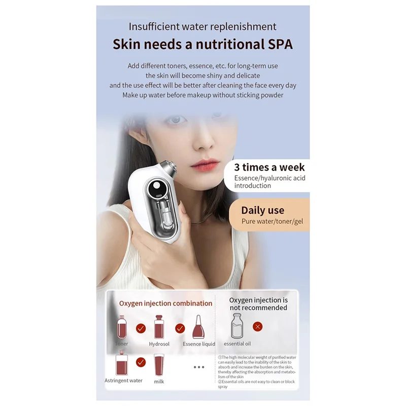 A26T-Oxygen Injector Atomizer Air Brush For Compressive Facial Skin Moisturizing And Cleansing
A26T-Oxygen Injector Atomizer Air Brush For Compressive Facial Skin Moisturizing And Cleansing