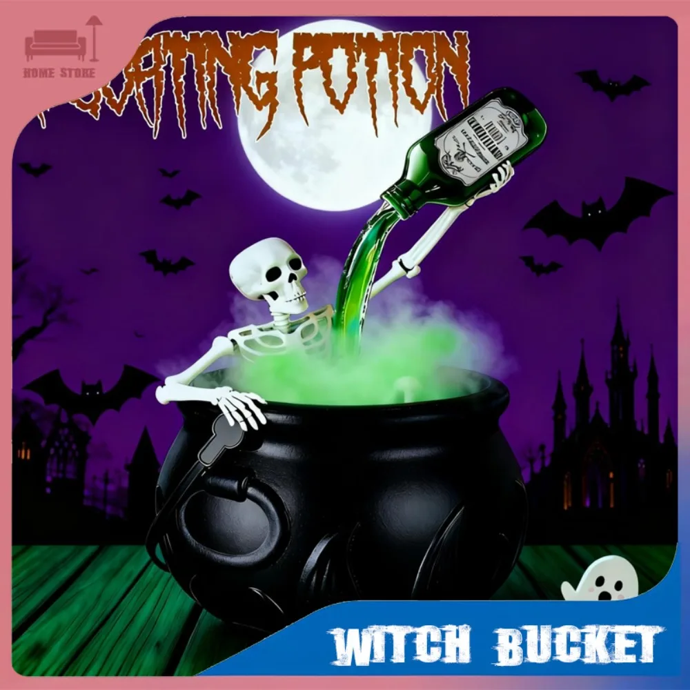 Spooky Skull Bottle Halloween Decor LED Light Magic Witch Cauldron Ghost Props Room Decoration House Party Festival Indoor Bar
Spooky Skull Bottle Halloween Decor LED Light Magic Witch Cauldron Ghost Props Room Decoration House Party Festival Indoor Bar