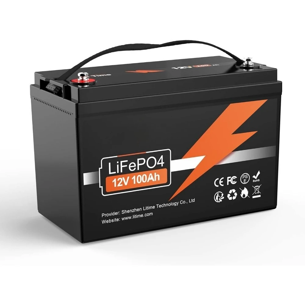 12V 100Ah LiFePO4 Battery BCI Group 31 Lithium Battery Built-in 100A BMS, Up to 15000 Deep Cycles, Perfect for RV
12V 100Ah LiFePO4 Battery BCI Group 31 Lithium Battery Built-in 100A BMS, Up to 15000 Deep Cycles, Perfect for RV