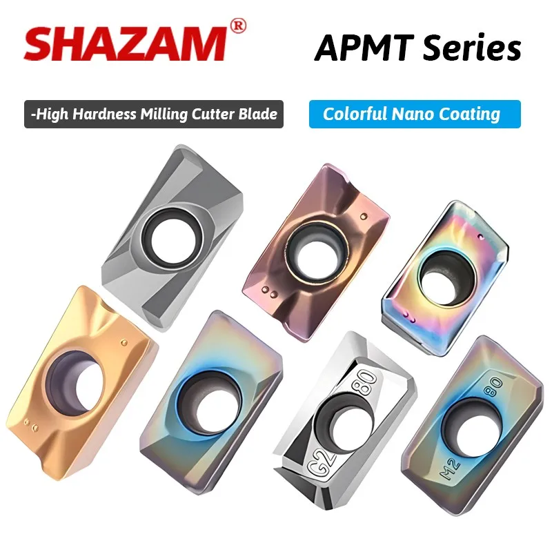 Фрезерные головки SHAZAM APMT1604/APMT1135 из твердого сплава для фрезерных станков с ЧПУ, токарные инструменты, 10 шт.
Фрезерные головки SHAZAM APMT1604/APMT1135 из твердого сплава для фрезерных станков с ЧПУ, токарные инструменты, 10 шт.