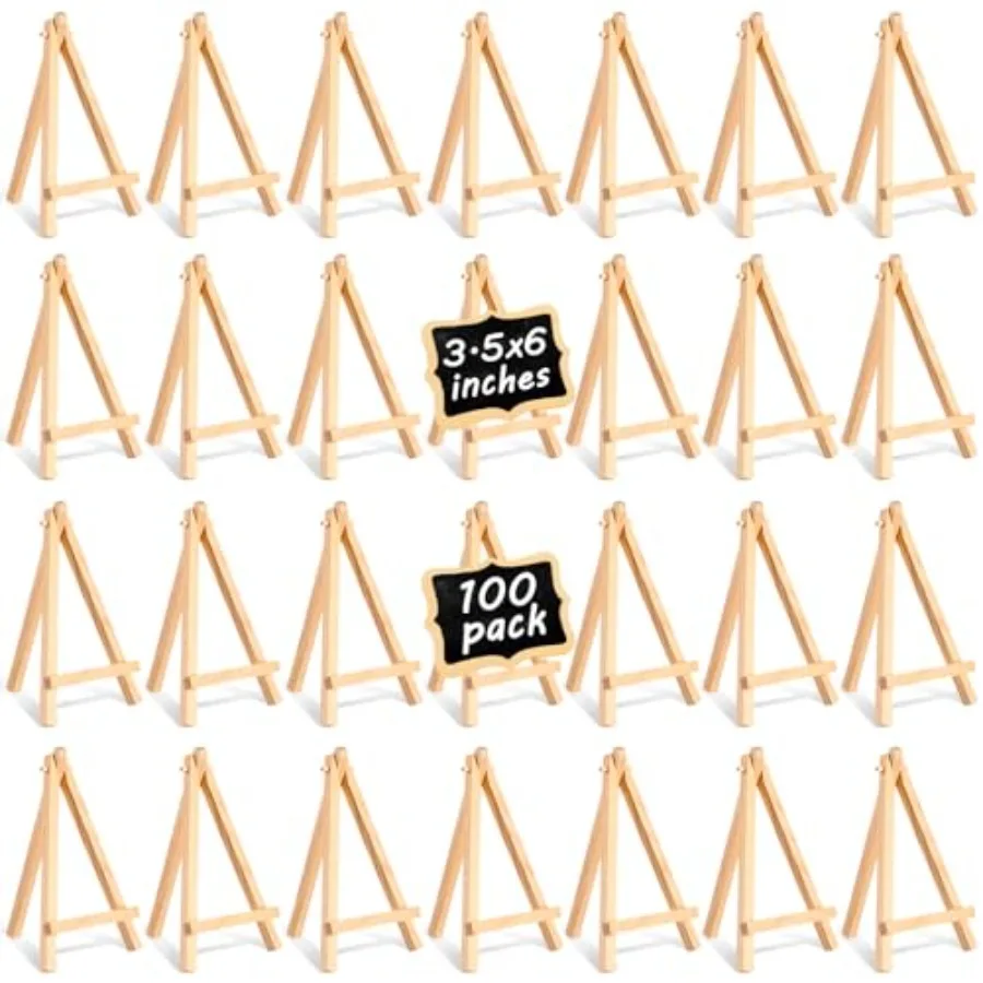 Pieces Mini Wood Easel Stands Small Wooden Canvas Easels Display Art Craft Tripod Painting Tabletop Holder for Artist Crafts, B
Pieces Mini Wood Easel Stands Small Wooden Canvas Easels Display Art Craft Tripod Painting Tabletop Holder for Artist Crafts, B