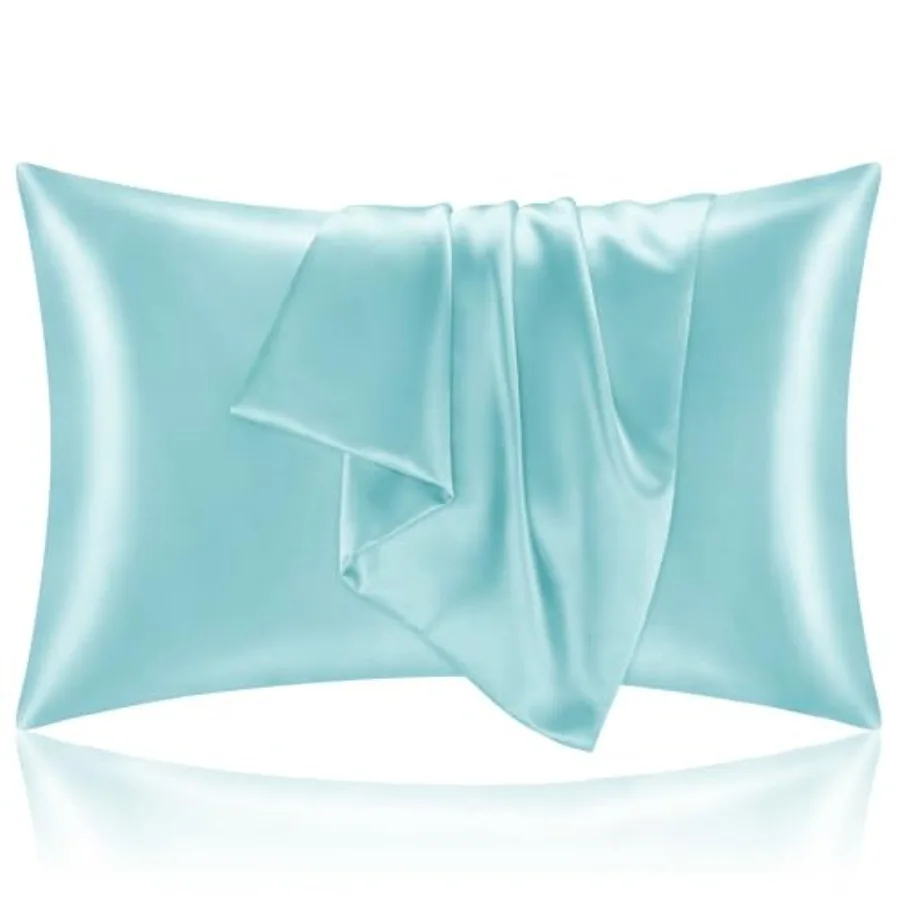 Satin Pillowcase for Hair and Skin, Super Soft and Cooling Similar to Silk Pillow Cases 2 Pack with Envelope Closure, Gift for
Satin Pillowcase for Hair and Skin, Super Soft and Cooling Similar to Silk Pillow Cases 2 Pack with Envelope Closure, Gift for