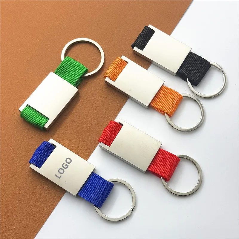 Customized LOGO Keychain Blank Rectangular Laser Engrave Car Keyring Metal Ribbon Personalized Key Chains Webbing Creative Gifts
Customized LOGO Keychain Blank Rectangular Laser Engrave Car Keyring Metal Ribbon Personalized Key Chains Webbing Creative Gifts
