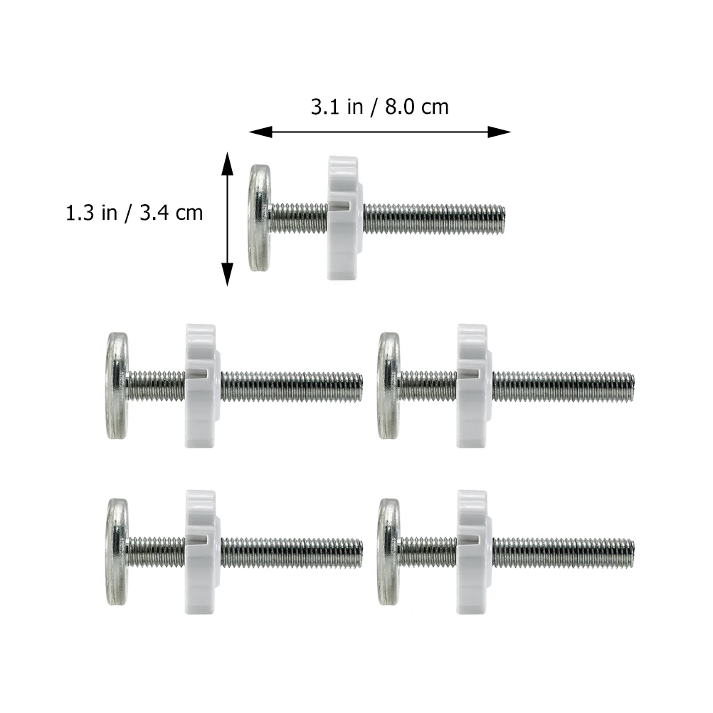 5pcs Screws Screw Bolts Kit For Pressure Mounted Safety Gates Spindle Rods Wall Stairs Plastic Ends Dog Accessories
5pcs Screws Screw Bolts Kit For Pressure Mounted Safety Gates Spindle Rods Wall Stairs Plastic Ends Dog Accessories
