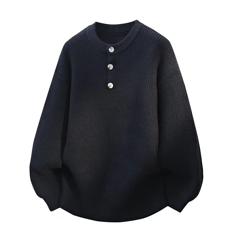 Solid Color Casual Men Sweater O-Neck Pullovers Knitwear Elastic Winter New Quality Soft Comfortable Loose Fit Sueters De Hombre
Solid Color Casual Men Sweater O-Neck Pullovers Knitwear Elastic Winter New Quality Soft Comfortable Loose Fit Sueters De Hombre