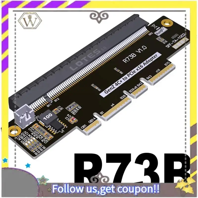 Новая карта адаптера EDSFF 4C+ к Pcie5.0 X16 Gen-Z 4C+ к Pcie X16 Поддержка карты адаптера Gen5 PCI-E 5.0 512 Гбит/с
Новая карта адаптера EDSFF 4C+ к Pcie5.0 X16 Gen-Z 4C+ к Pcie X16 Поддержка карты адаптера Gen5 PCI-E 5.0 512 Гбит/с