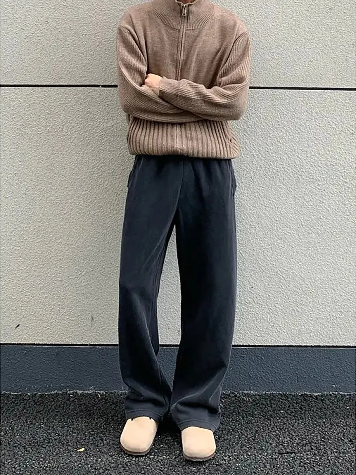 Waed Pure Cotton Fce Lined Wide Leg Sports Pants for Men Winter Thi Drapey Vintage Sle Casual Trousers
Waed Pure Cotton Fce Lined Wide Leg Sports Pants for Men Winter Thi Drapey Vintage Sle Casual Trousers