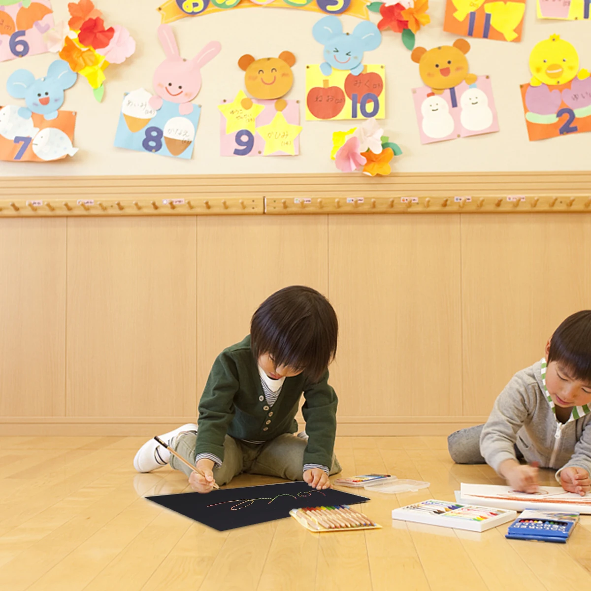 2Pack Scratch Off Notes Eco-Friendly Dazzling Art Creative DIY Drawing Graffiti for Kids Kindergarten and School Black
2Pack Scratch Off Notes Eco-Friendly Dazzling Art Creative DIY Drawing Graffiti for Kids Kindergarten and School Black