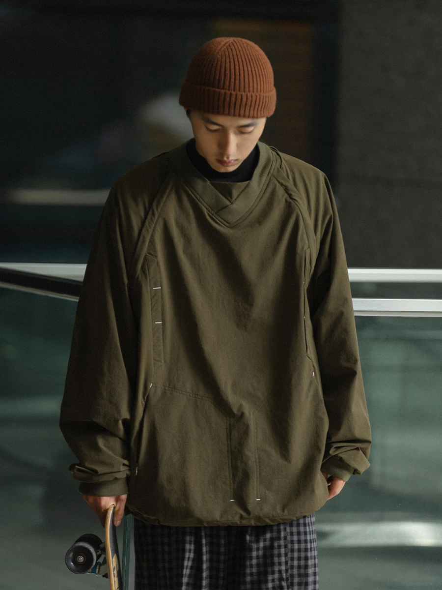 Noears Military Green Outdoor Design Sports Casual Hoodie Removable Sleeve V-Neck Nylon Quick Dry Top Trendy Unisex Long Sleeve
Noears Military Green Outdoor Design Sports Casual Hoodie Removable Sleeve V-Neck Nylon Quick Dry Top Trendy Unisex Long Sleeve