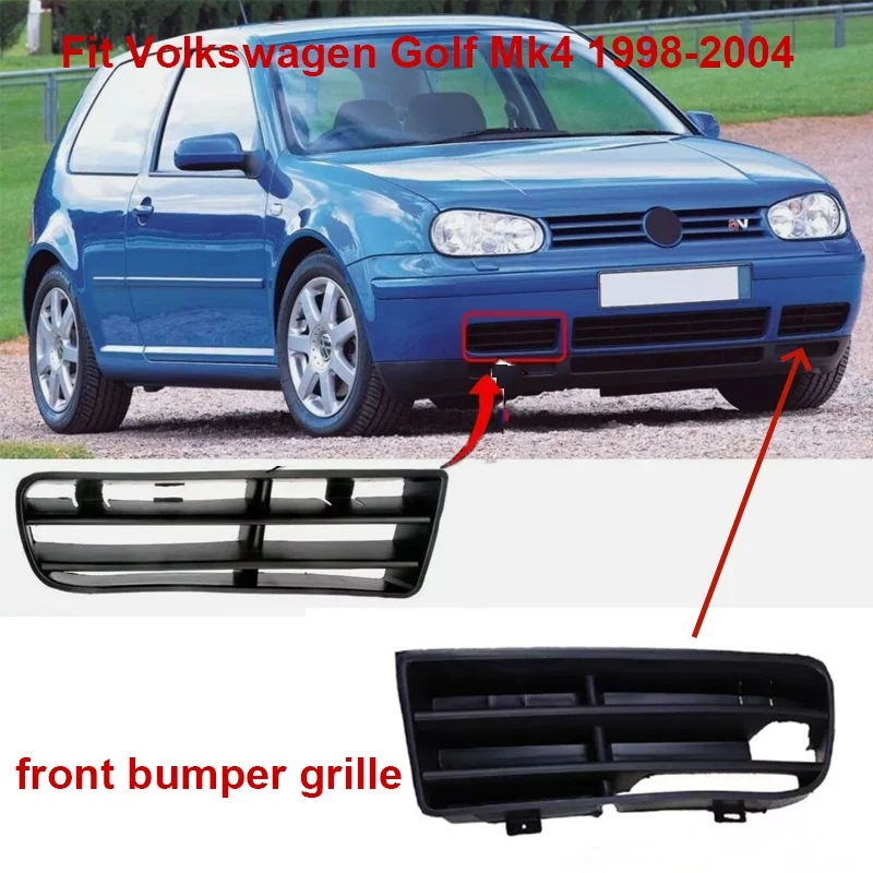 Right & Left Side Lower Bumper Grill Grille For VW Golf Mk4 98-04 1J0853665B Car Front Lower Side Bumper Fog Light Grille Covers
Right & Left Side Lower Bumper Grill Grille For VW Golf Mk4 98-04 1J0853665B Car Front Lower Side Bumper Fog Light Grille Covers