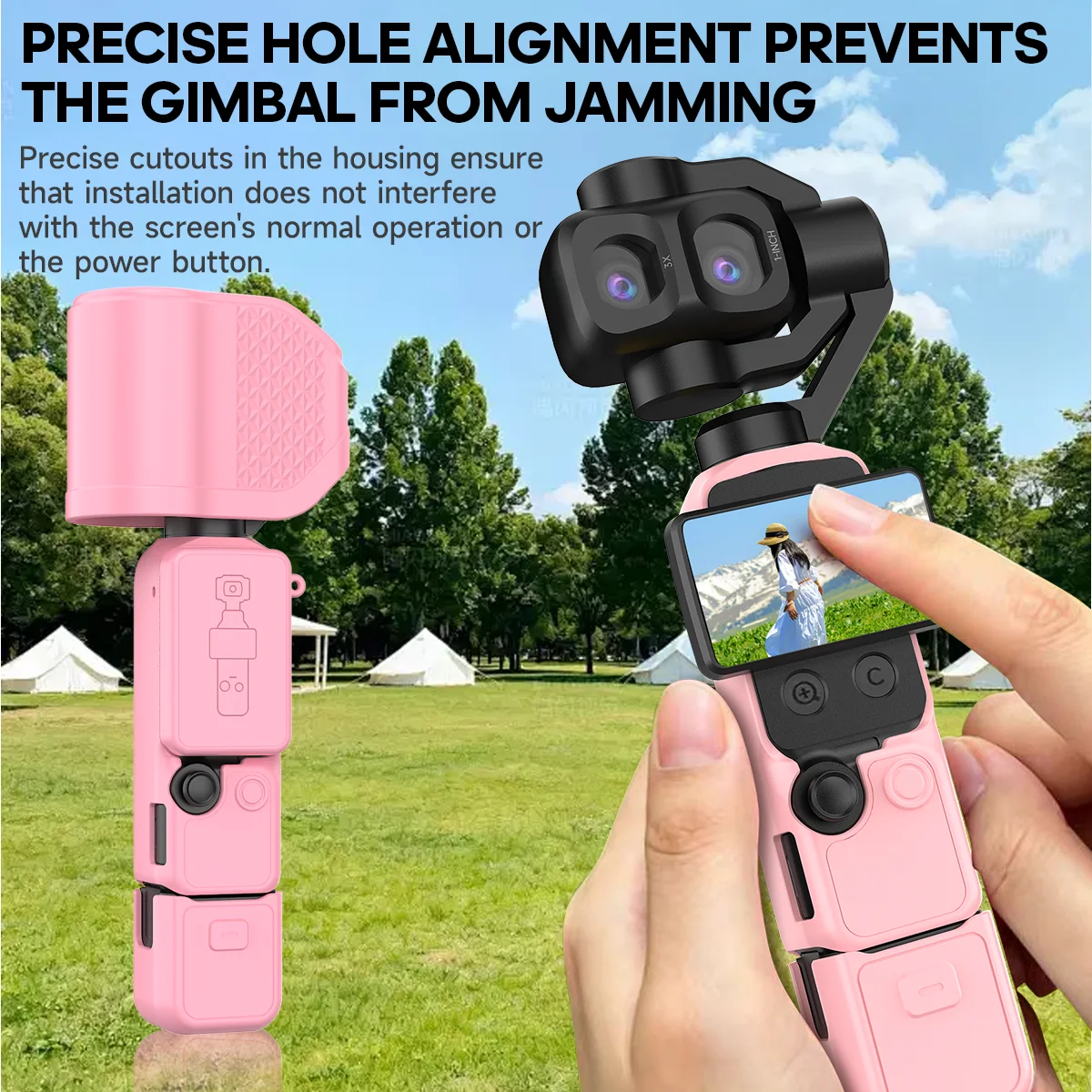 Silicone Case for DJI Osmo Pocket 4 Pro Protective Cover Anti-Scratch Lens Cap Protector Camera Shell Accessories
Silicone Case for DJI Osmo Pocket 4 Pro Protective Cover Anti-Scratch Lens Cap Protector Camera Shell Accessories