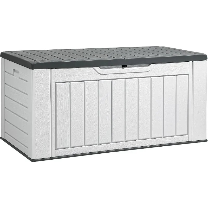 XL 160 Gallon Large Deck Box, Waterproof Outdoor Storage Box for Patio Furniture Cushions, Garden Tools
XL 160 Gallon Large Deck Box, Waterproof Outdoor Storage Box for Patio Furniture Cushions, Garden Tools