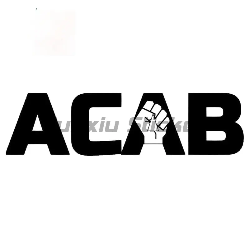 ACAB Text Car Sticker Funny Vinyl Decals Motorcycle Accessories Laptop Phone Tablet Bicycle PVC Decorative Accessories Decals
ACAB Text Car Sticker Funny Vinyl Decals Motorcycle Accessories Laptop Phone Tablet Bicycle PVC Decorative Accessories Decals