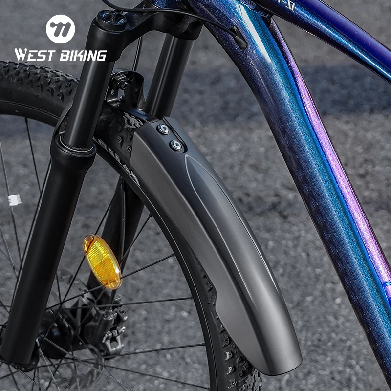 WEST BIKING 2PCS Mountain Bike Widen Fenders Set 26-29 Inch Front Mud Flaps Rear Mudguard Bicycle Mud Protector MTB Accessories
WEST BIKING 2PCS Mountain Bike Widen Fenders Set 26-29 Inch Front Mud Flaps Rear Mudguard Bicycle Mud Protector MTB Accessories