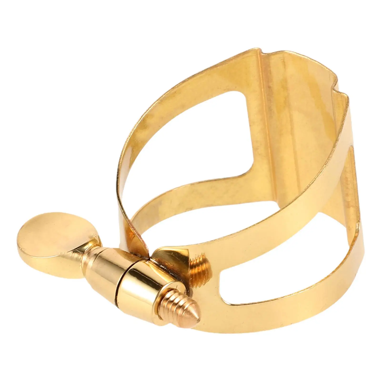 Saxophone Fastener Clip Alto Mouthpiece Brass Gold Plated Accessory Wind Instrument Parts Replacement
Saxophone Fastener Clip Alto Mouthpiece Brass Gold Plated Accessory Wind Instrument Parts Replacement
