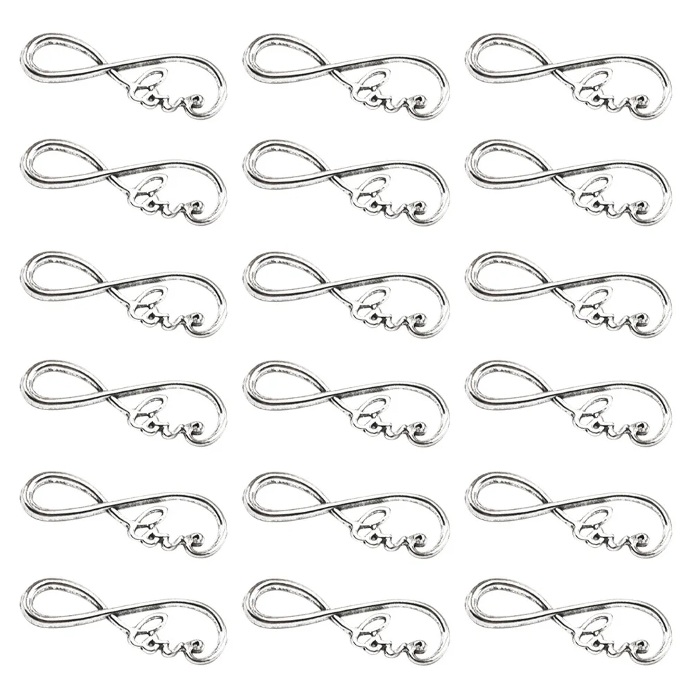 50pcs Connector Jewelry Charms Alloy 8 Shape Love Letter Pendant Diy Making Accessory For Necklace Bracelet Keychain Anklet
50pcs Connector Jewelry Charms Alloy 8 Shape Love Letter Pendant Diy Making Accessory For Necklace Bracelet Keychain Anklet