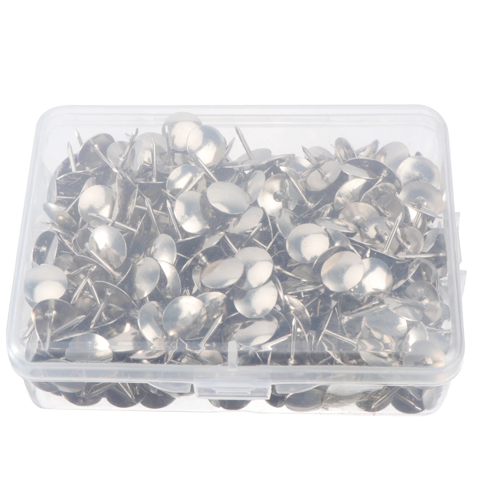 500Pcs Thumb Tacks with Sharp Iron Points Secure Fastening for Posters Memos Maps Crafting and Decorating Thumb Tack
500Pcs Thumb Tacks with Sharp Iron Points Secure Fastening for Posters Memos Maps Crafting and Decorating Thumb Tack