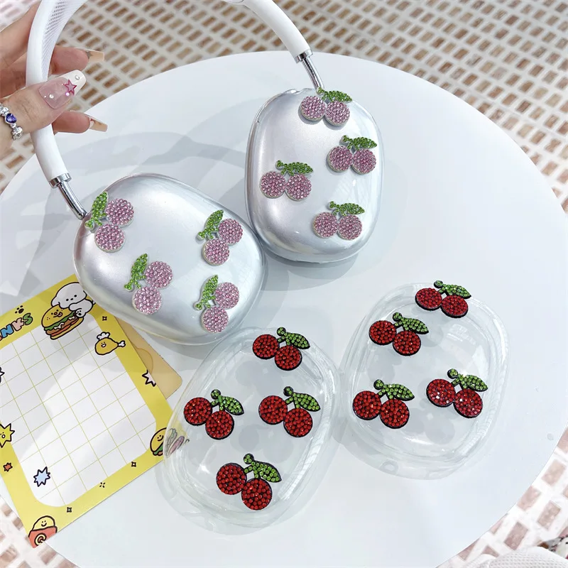 Diamond Cherry Case for AirPods Max Protective Headset Headphone Airpod Max Case Cover
Diamond Cherry Case for AirPods Max Protective Headset Headphone Airpod Max Case Cover