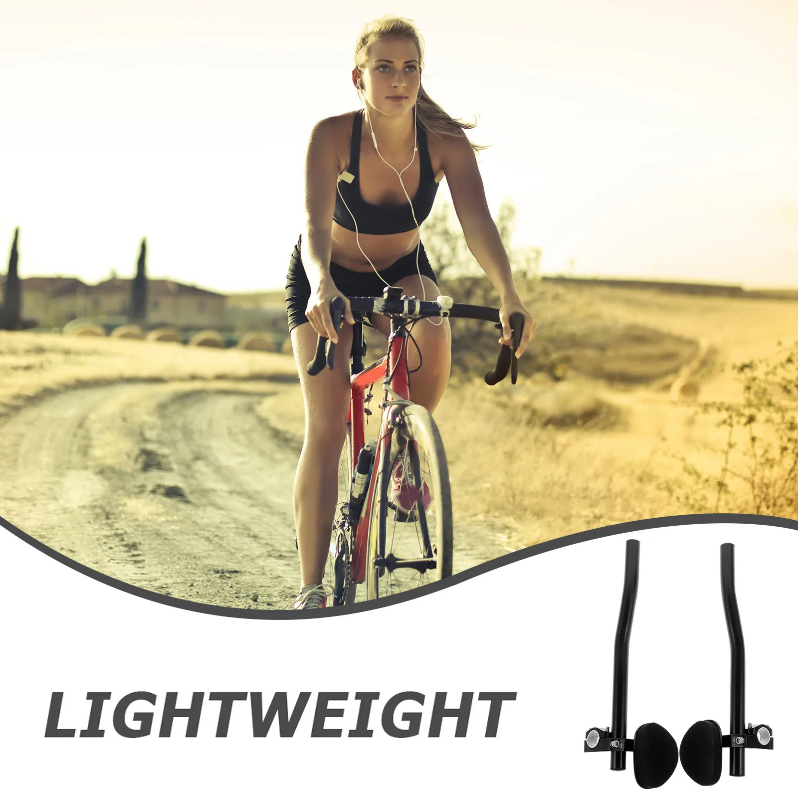 Rest Handlebar for Road Bike 10cm Straight Section Adjustable Arm-rests Lightweight Aluminum Alloy None-slip Sponge
Rest Handlebar for Road Bike 10cm Straight Section Adjustable Arm-rests Lightweight Aluminum Alloy None-slip Sponge