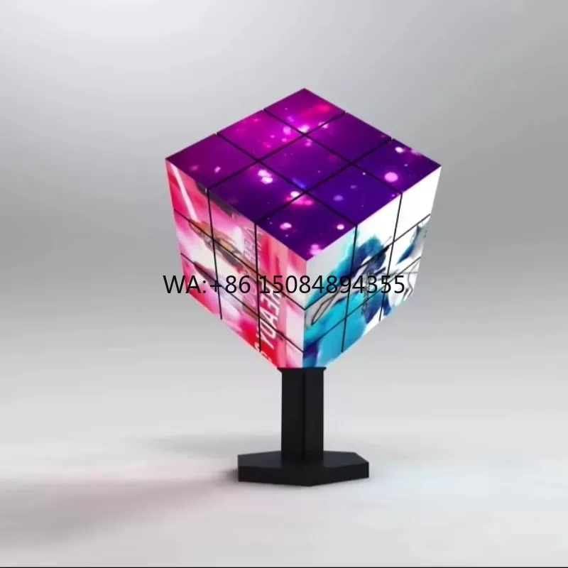 High Resolution HD P2.5 3D Magic Video Cube LED Display Screen 5-Faces Multi Face Outdoor LED Screen
High Resolution HD P2.5 3D Magic Video Cube LED Display Screen 5-Faces Multi Face Outdoor LED Screen