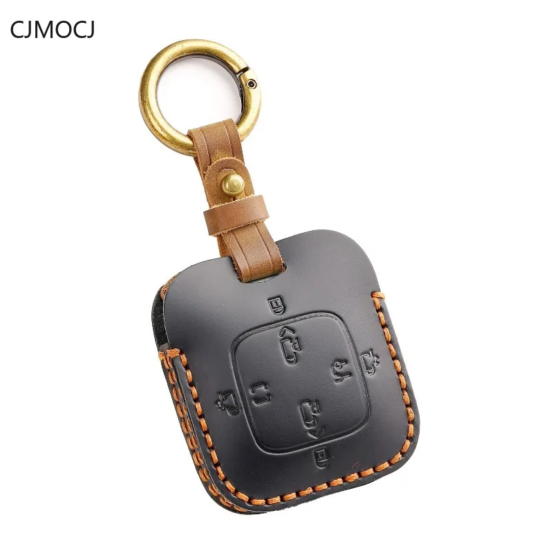 Premium Genuine Leather Key Cover Case for Zeekr 001 / 009 / X (2023) - Bluetooth Smart Key Protective Fob Shell Keybag Keychain
Premium Genuine Leather Key Cover Case for Zeekr 001 / 009 / X (2023) - Bluetooth Smart Key Protective Fob Shell Keybag Keychain