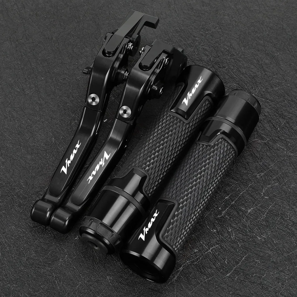 FOR YAMAHA VMAX V-MAX V MAX 1990-2008 Brake Clutch Levers Adjustable Extendable Folding Handlebar Grips Motorcycle Accessories
FOR YAMAHA VMAX V-MAX V MAX 1990-2008 Brake Clutch Levers Adjustable Extendable Folding Handlebar Grips Motorcycle Accessories