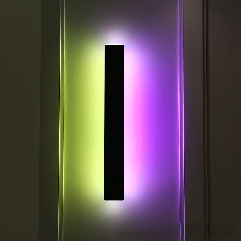 Минималистичные Настенные светильники rgb для гостиной, фоновые настенные креативные декоративные светильники для бара, киберспорта, комнаты, прохладные атмосферные светильники
Минималистичные Настенные светильники rgb для гостиной, фоновые настенные креативные декоративные светильники для бара, киберспорта, комнаты, прохладные атмосферные светильники