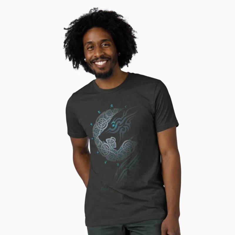 RAGNAROK MOON Retro Viking wolf Gift t shirt Son Of Odin Norse Mythology Valhalla Graphic Clothes All size tops S-6XL
RAGNAROK MOON Retro Viking wolf Gift t shirt Son Of Odin Norse Mythology Valhalla Graphic Clothes All size tops S-6XL