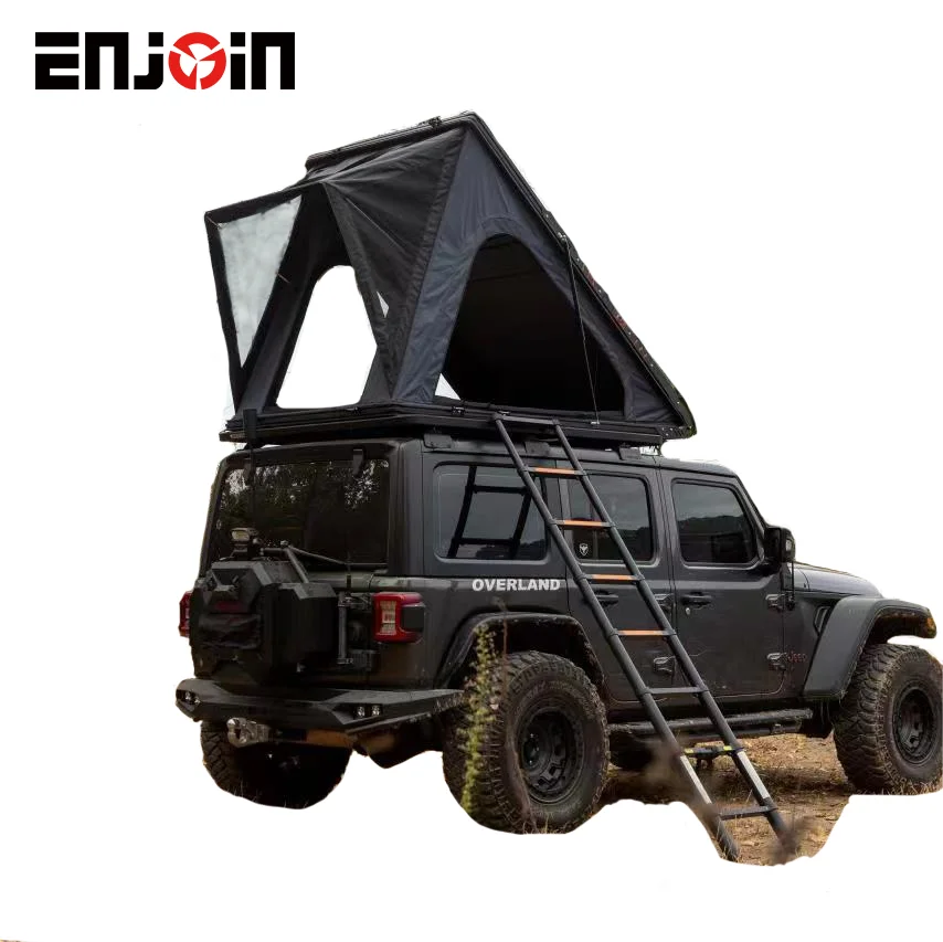 ENJOIN Factory Light and Thin Style 3 Person Roof Tent Triangle Clamshell Hard Shell Roof Tent
ENJOIN Factory Light and Thin Style 3 Person Roof Tent Triangle Clamshell Hard Shell Roof Tent