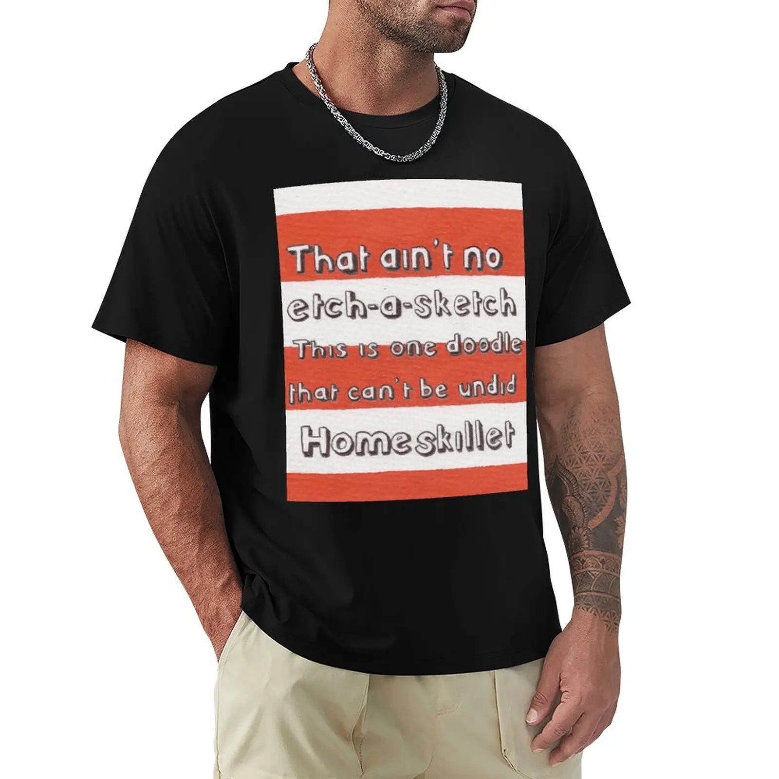 Ain't No Etch-A-Sketch T-Shirt Large Size Casual Tee Shirt
Ain't No Etch-A-Sketch T-Shirt Large Size Casual Tee Shirt